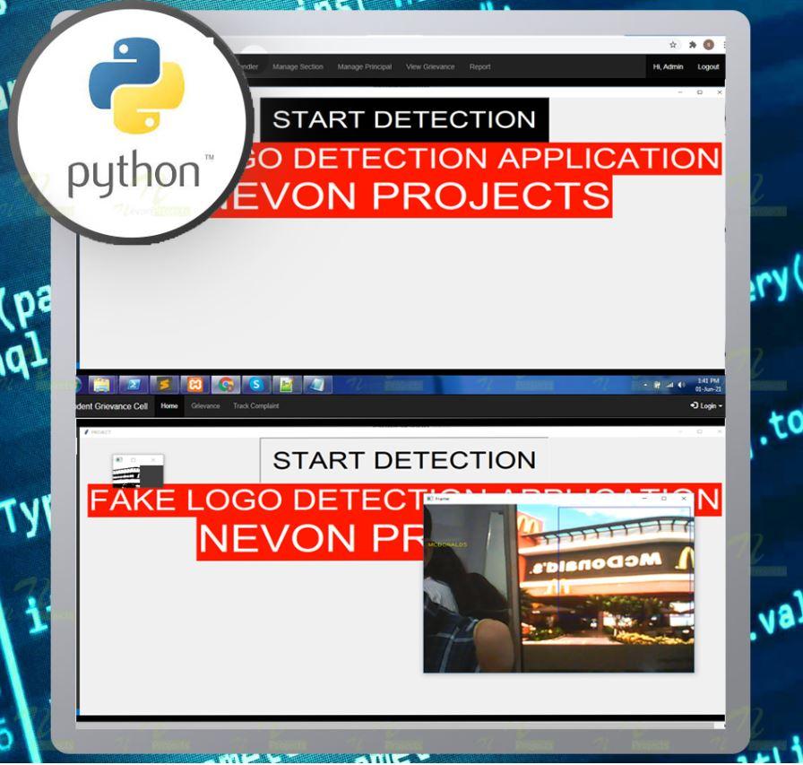 Online Fake Logo Detection System Out Put display